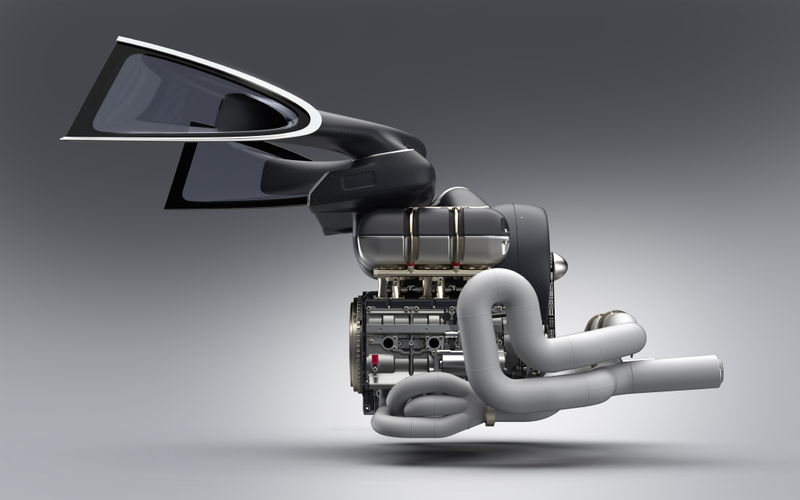Illustration for article titled Singer Teams Up With Williams For Bonkers Air-Cooled 500 HP Engines